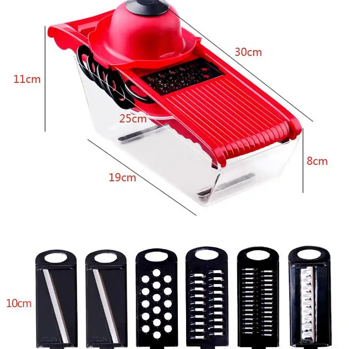 Multifunction Kitchen Slicer 6 Blades - My Store