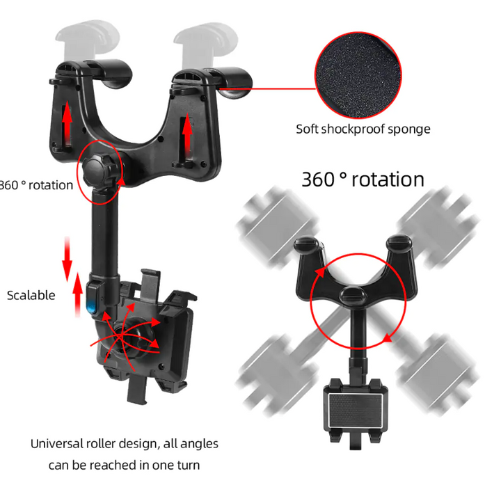 360° Rotatable Smart Phone Car Holder - My Store
