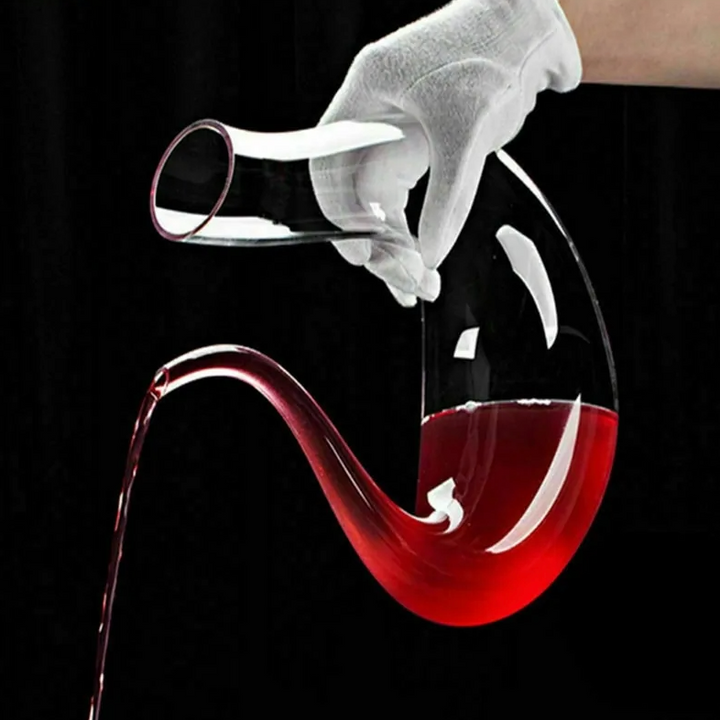 Crystal U-shaped 1500ml Wine Decanter - My Store