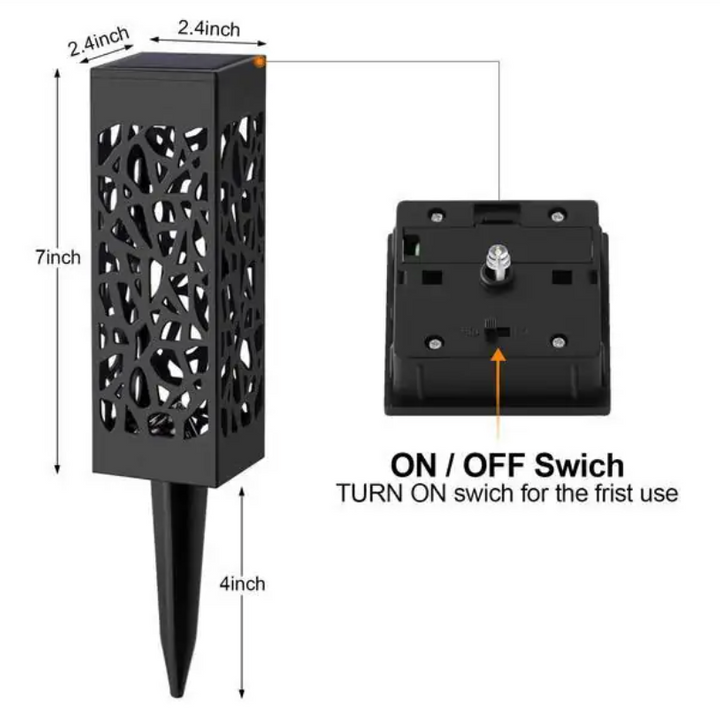 Solar Powered Waterproof Vintage Garden Light - My Store